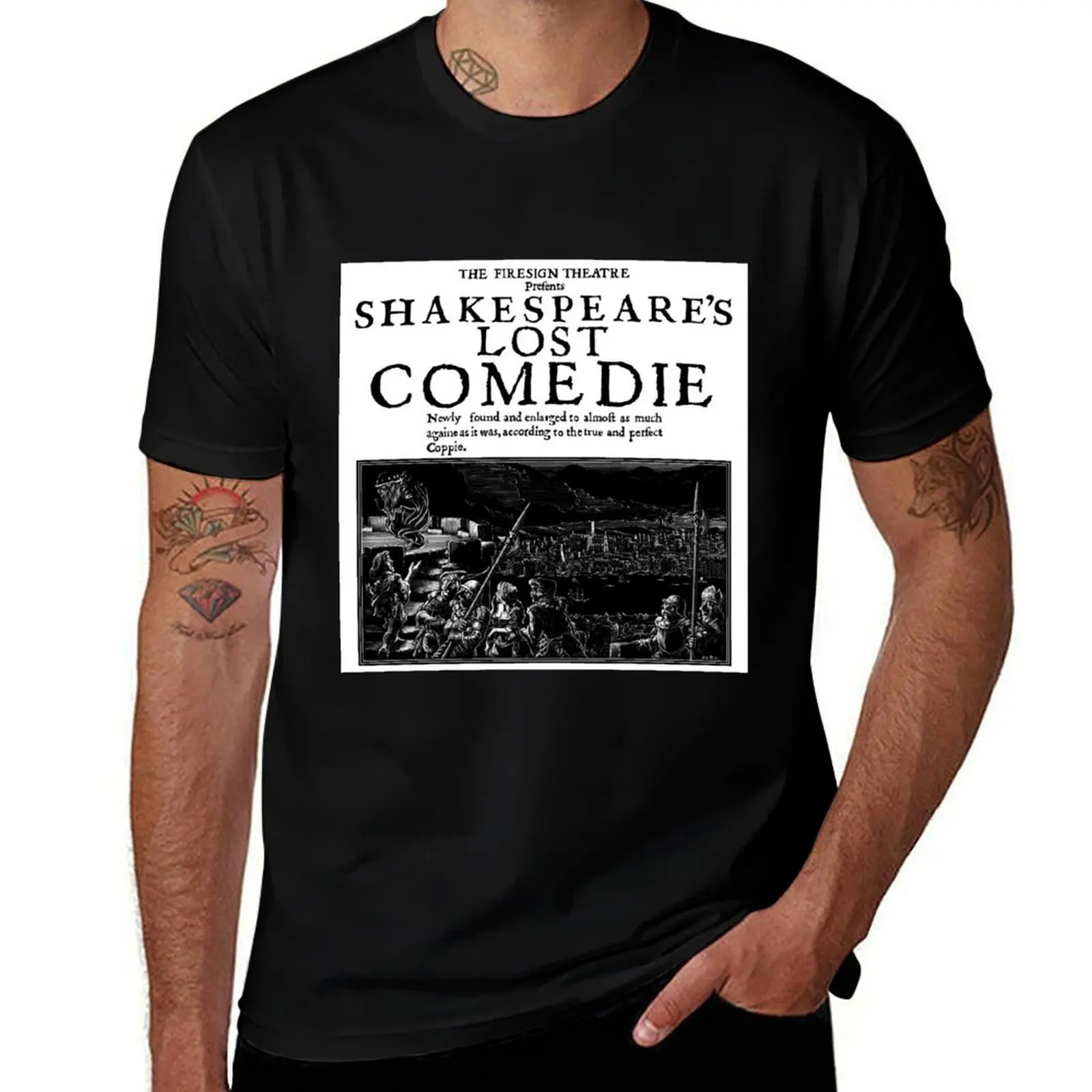 

Shakespeare's Lost Comedie T-Shirt t shirts for man pack cotton graphic t shirts for man T-Shirt