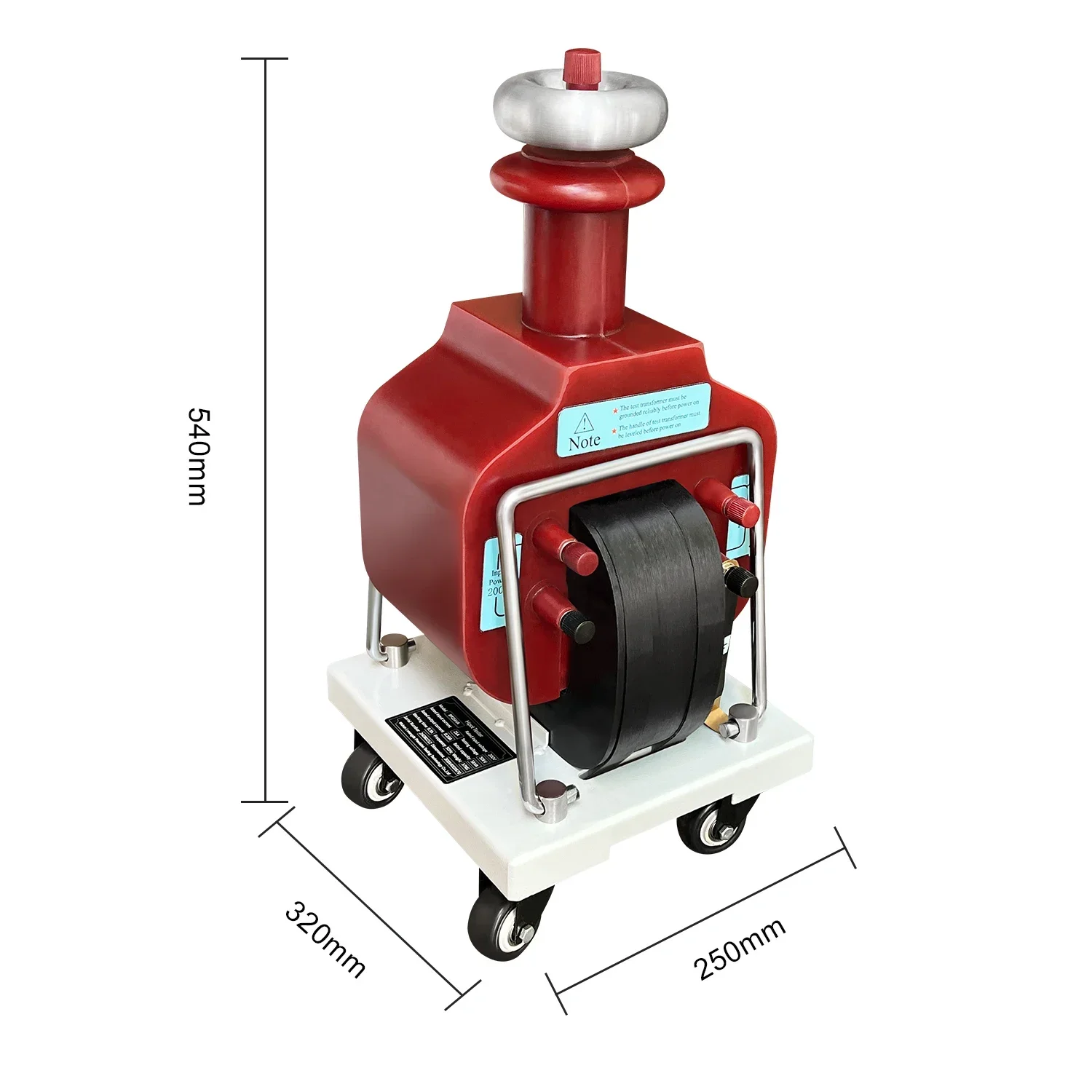 Ultra Light 50kV/5kVA AC/DC Hipot Test Equipment (Dry Type) Test Transformer