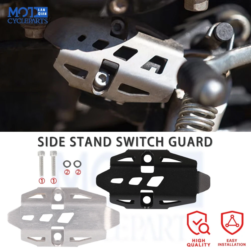 2021 For Yamaha XT1200Z XTZ1200 XT1200ZE SUPER TENERE ABS RAID EDITION CNC Sidestand Side Stand Switch Protector Guard Cover Cap