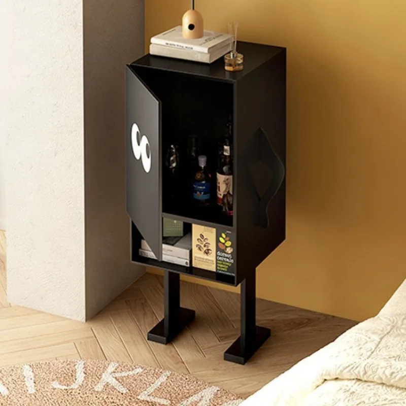 Household Bucket Sofa Side Robot Metal Creative Narrow