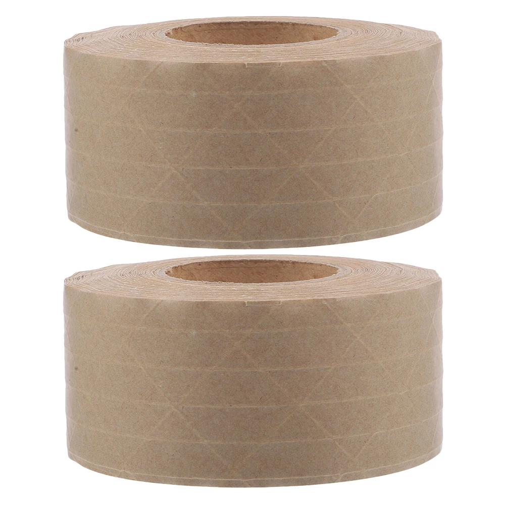 

2 Rolls Water Activated Framing Picture Frame Backing Paper Packing Seal Packaging Supplies Multi-Function Sealing For Painting