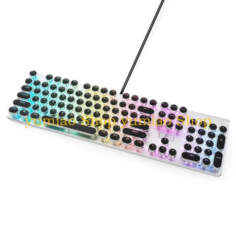 587B 104-ключ KeyCap Double Shot DIY DIY Steam Punk Punkritecaps для клавишных клавиш