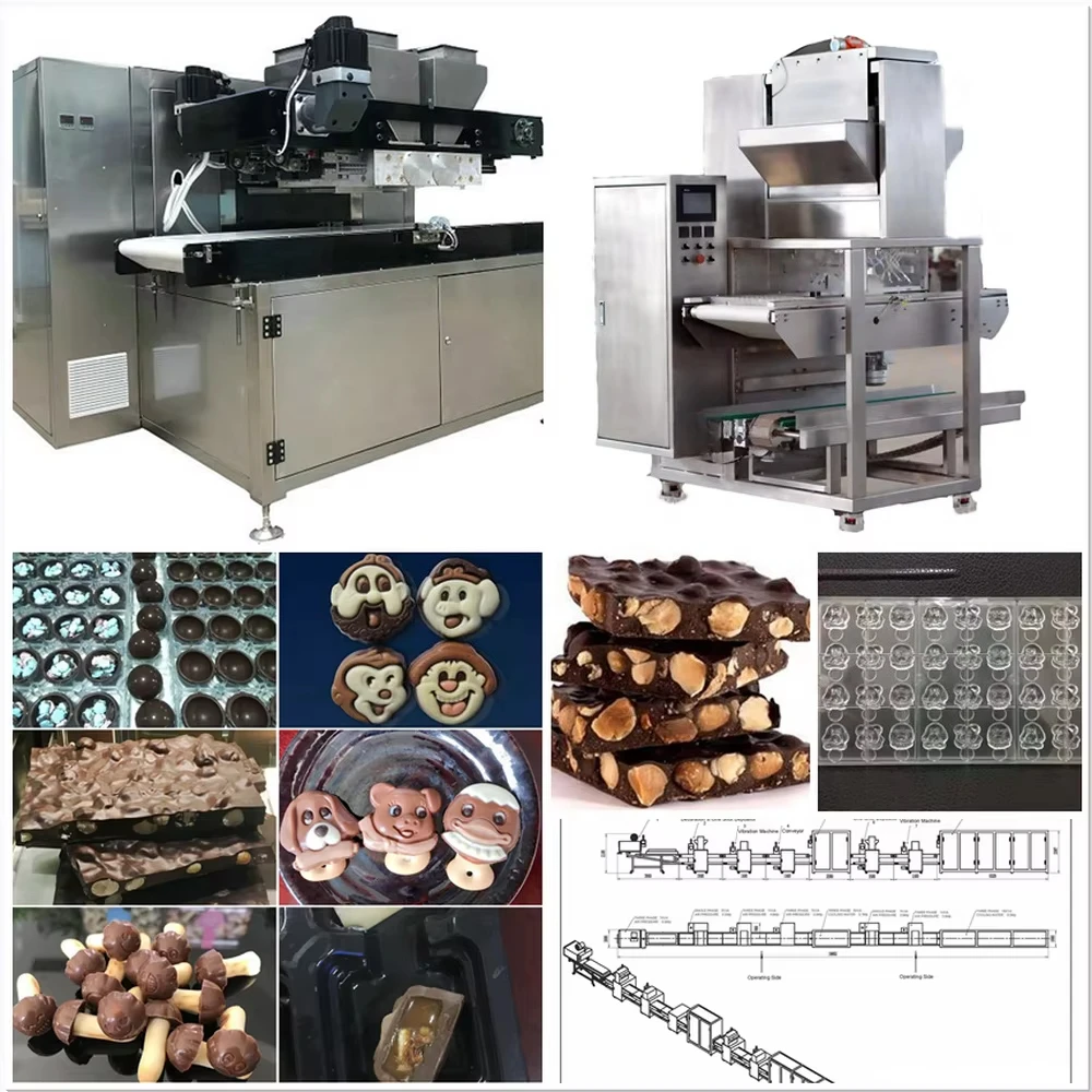 Chocos Making Machine Chocolate  Molding Machine for Chocolate Processing - view 3