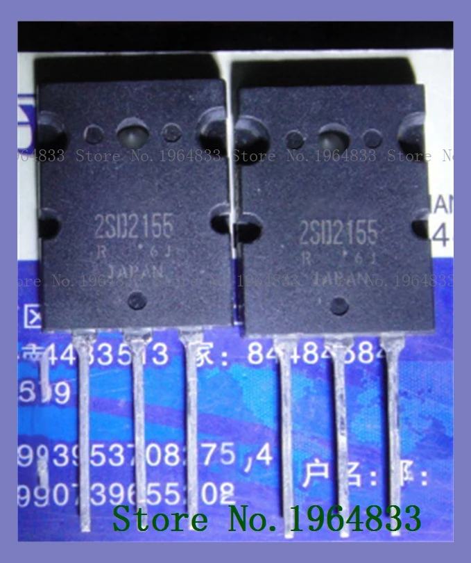 

2pcs/lot=a pair 2SD2155 2SB1429 TO-3PL