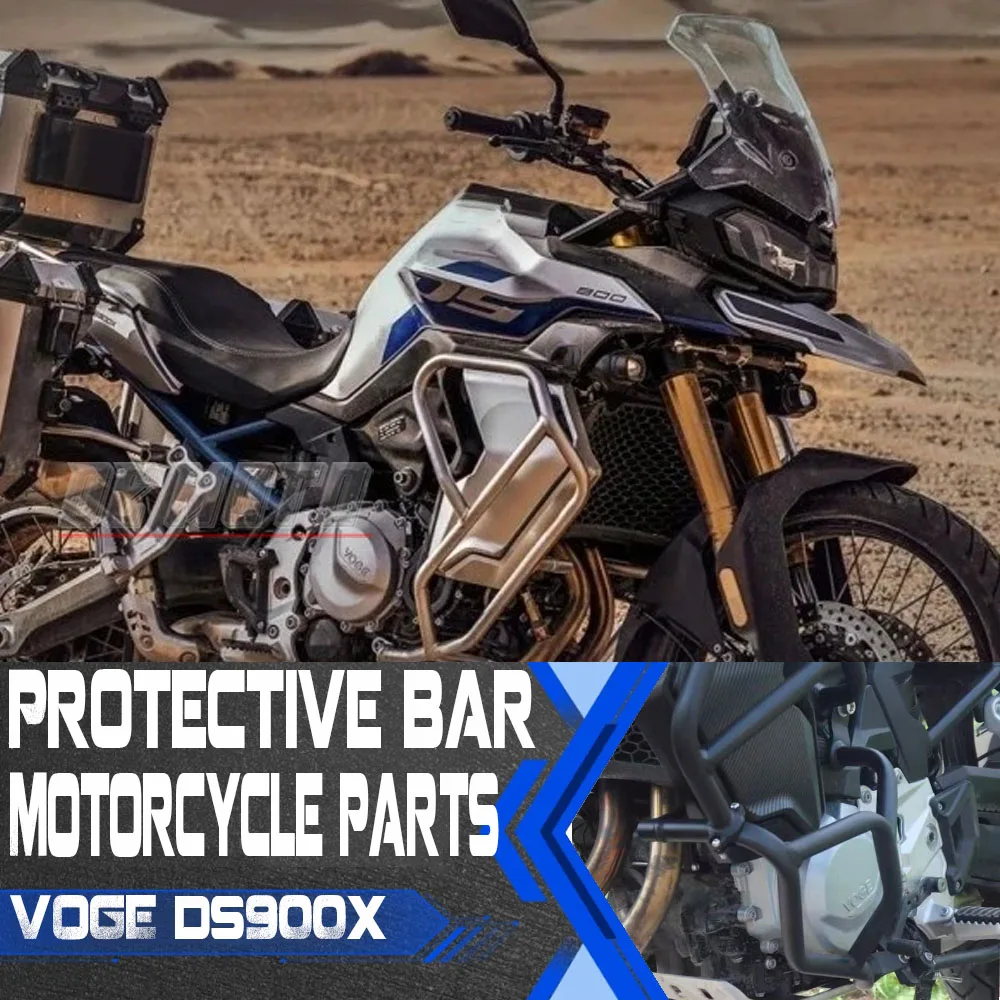 For VOGE DS900X Bumper Large Surround Bumper Anti-Fall Bar Three Boxes Customized Parts