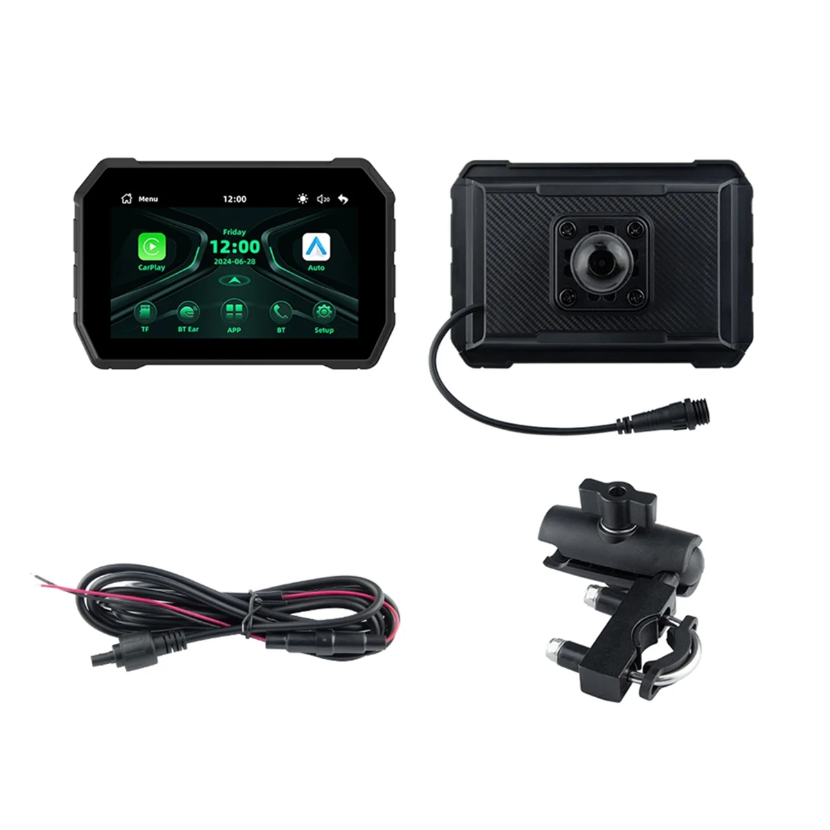 

НОВЫЙ НОВЫЙ 5,0-дюймовый автоматический портативный цифровой мотоциклетный экран приборной панели мотоцикла