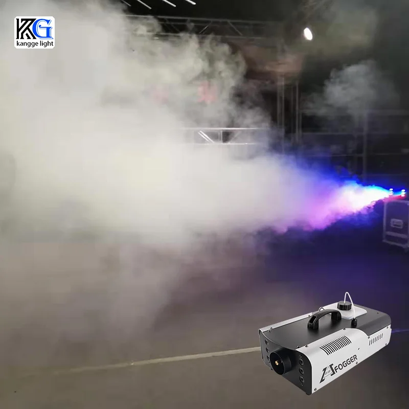 

RGB Led Fog Machine DJ Stage Fog Machine Smoke Fogger Machine Wire Remote Control Fog Machine for Party Wedding Stage Effect