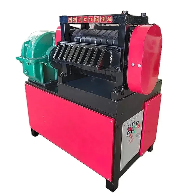 Fully utilize waste steel bars straightening machine scrap steel rod straightening machine