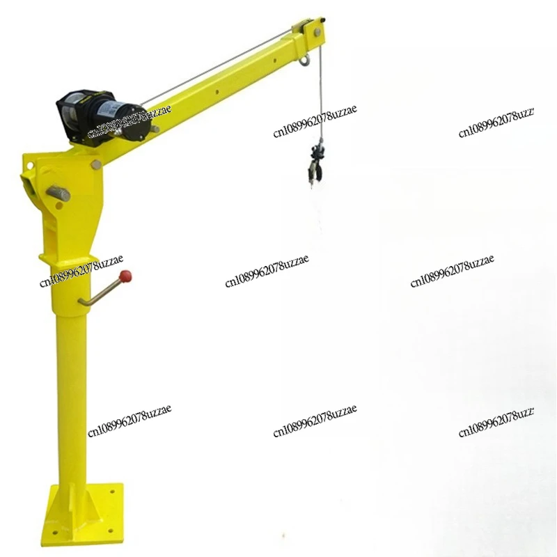 On-board Small Crane Simple Small Crane, Hoist Car 500KG Truck Special Vehicle Small Crane