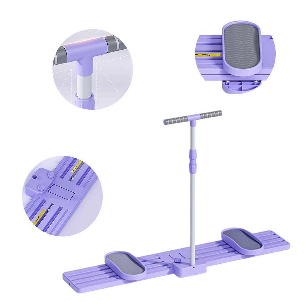 Non Slip Simulated Ski Trainer Adjustable Ski Machine Pelvic Floor Muscle Exercise Equipment for Leg Pelvic Floor Muscle Workout