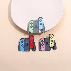 Cartoon Games Console Enamel Pins Cute Personality Metal Brooches Backpack Hat Lapel Badge Accessories Gift for Kids Friends