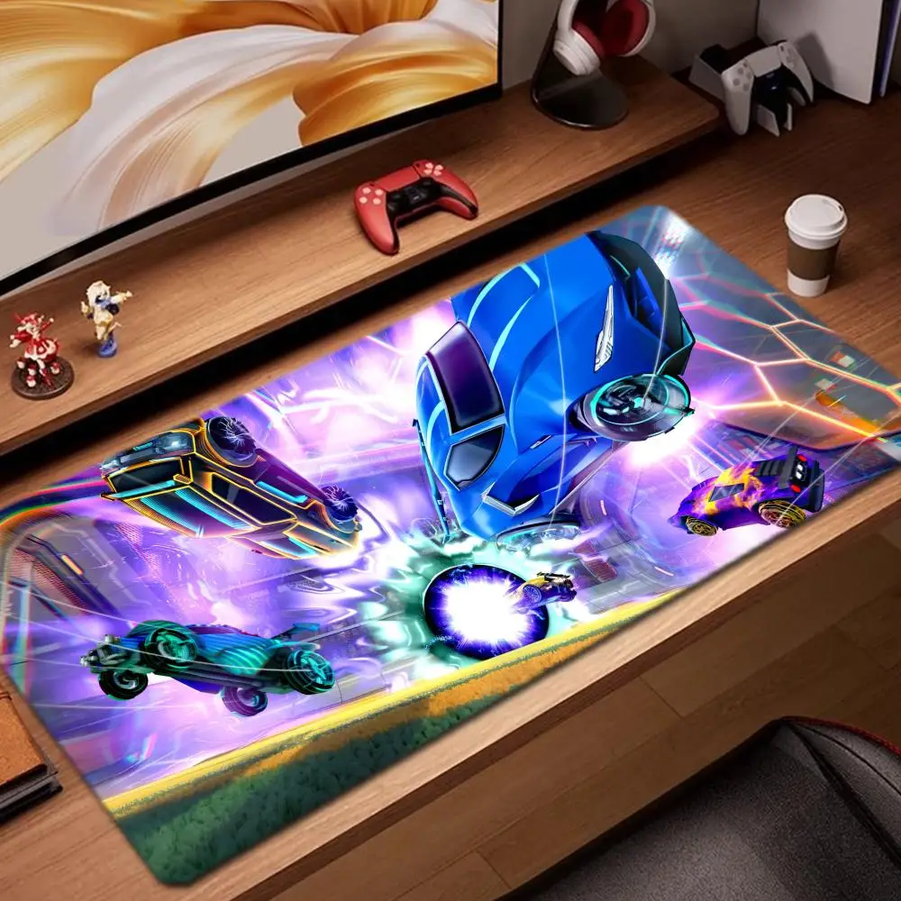 

Game Rocket League Mouse Pad Game Accessories keyboard pad XXL large locking edge 900X400 mm table mat Gaming mousepad
