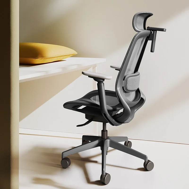 Ergonomic chair, comfortable and sedentary waist support computer staff chair, conference office light luxury special