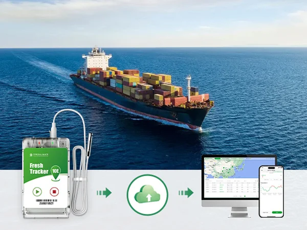 フレリランス 4G GPS 温度ロガー 化学物質輸送用無料アプリ監視