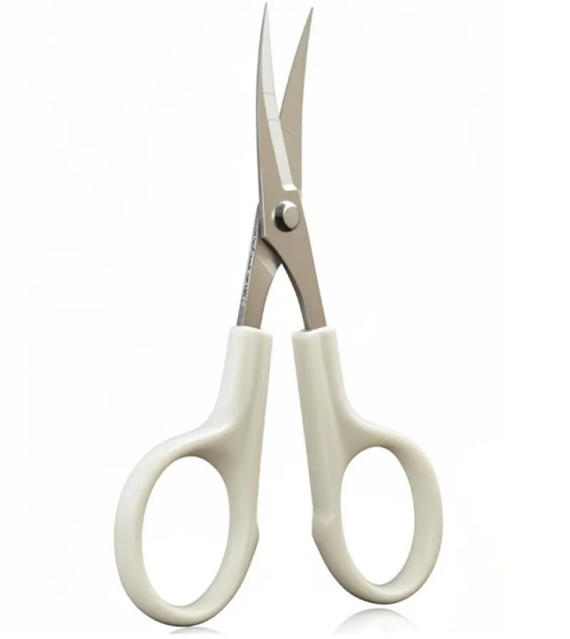 

Stainless Steel Embroidery Scissors U-Turned Head Small Nose Hair Trimming Pointed U-Shaped Garment Factories Use
