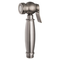 Nickel brushed copper bidet spray gun toilet high pressure flush gun bathroom lady booster spray head