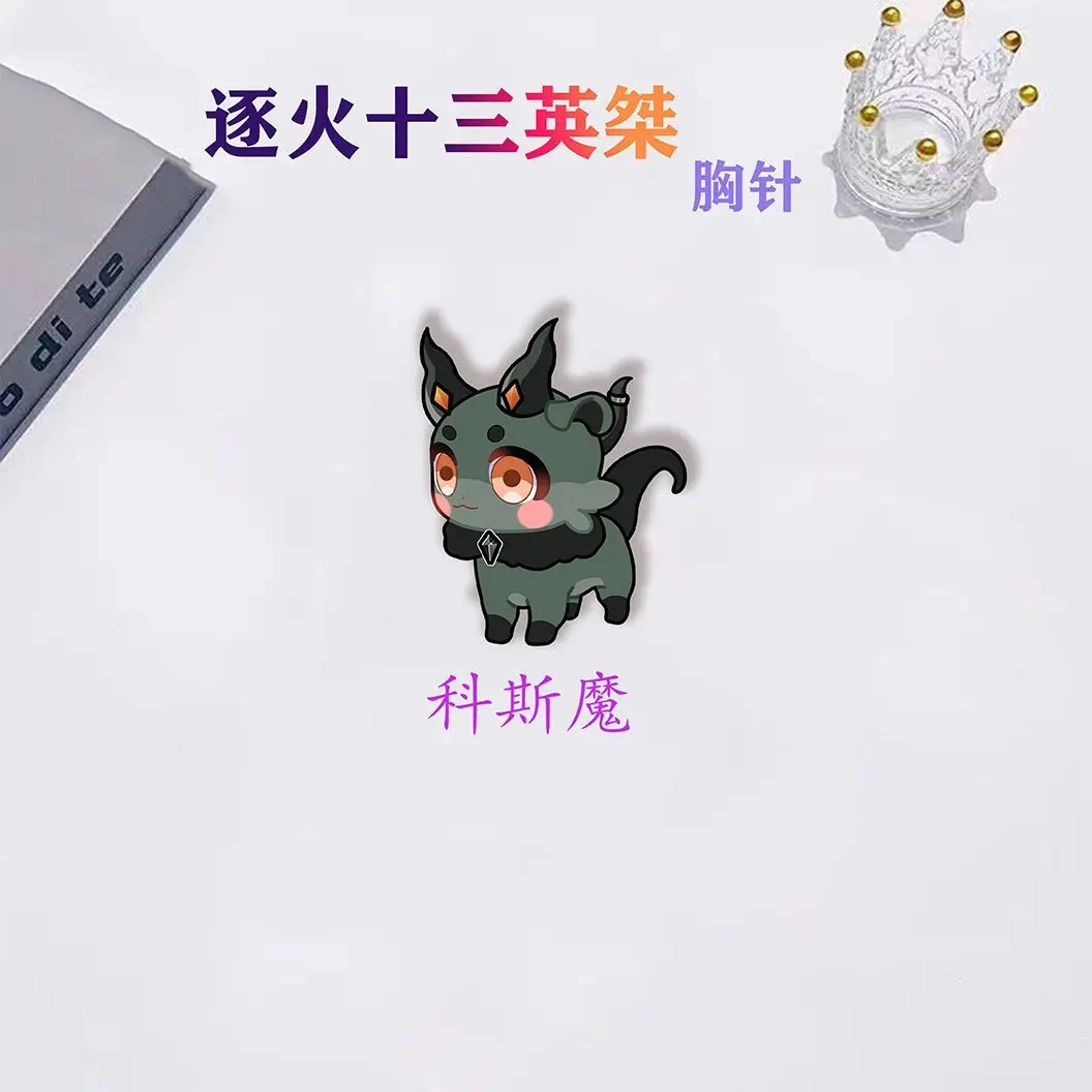 14 قطعة جديد هونكاي تأثير 3rd إليسيا شارات أنيمي لطيف دبابيس التلبيب دبوس DIY بها بنفسك حقيبة الظهر قبعة الملابس والاكسسوارات تحصيل الهدايا