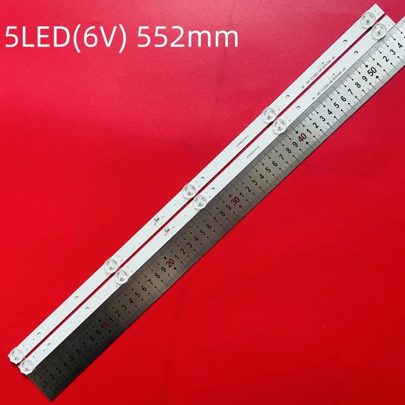 10pcs/LED Backlight strip 5 lamps (6v) LED32-ES5004 Skyworth 32-inch LCD TV RF-BS320E30-0501S-28 A1 32f1000 v320dj8-q01