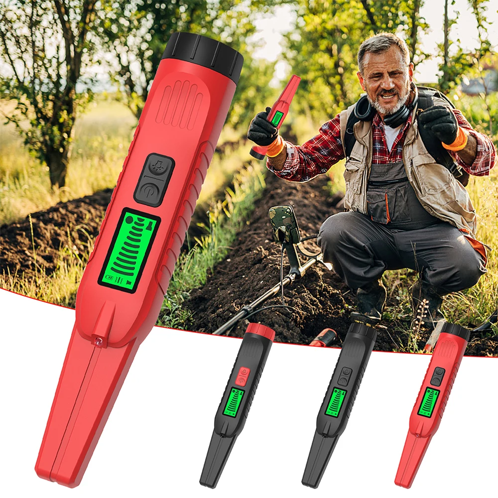 Portable Metal Detector Metal Positioning Rod Pinpointer Metal Finder 360 °Strong Induction for Outdoor Treasure & Gold Search