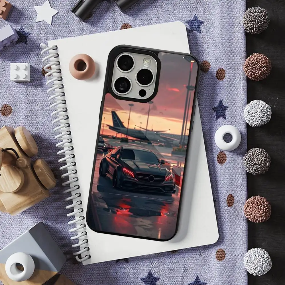 Sport M-Mercedes Car Phone Case  For iPhone 16,17,15,14,13,12,11,Pro,Max,Plus,Mini,Magsafe,Magnetic Wireless Charging Case view 6