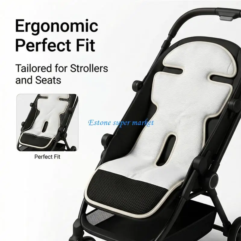 090B Foldable Toddler Pram Ventilated Cooling Cushion Lightweight And Easy To Clean