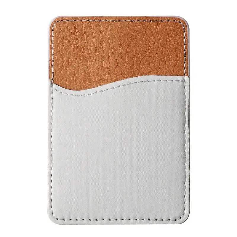 Wallet Phone Case Sticky Phone Wallet For Back Of Phone Card Holder For Back Of Phone With Non-marking Adhesive Holds Bills