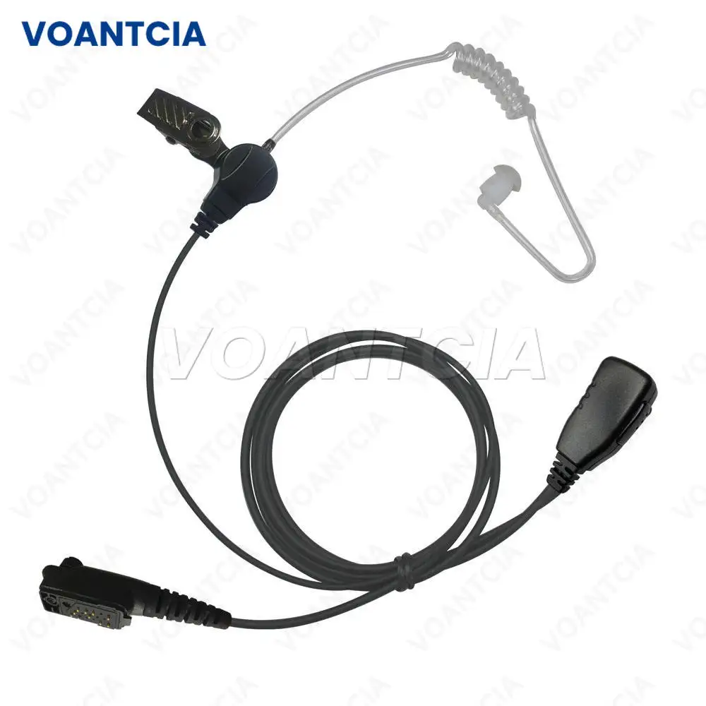 

Air Tube Earpiece Earphone Headset With PTT and Microphone for Airbus EADS THR9 THR9i TH9 Walkie Talkie Radio Accessories