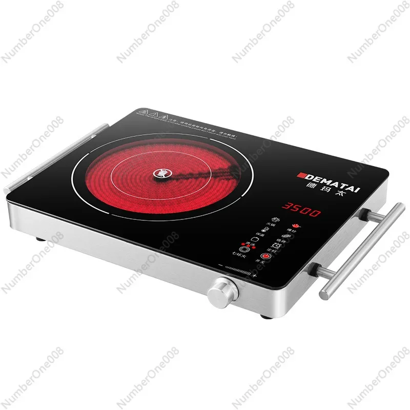 

3500W seven-ring pyroelectric ceramic stove ultra-thin household and commercial frying electric Amoy stove
