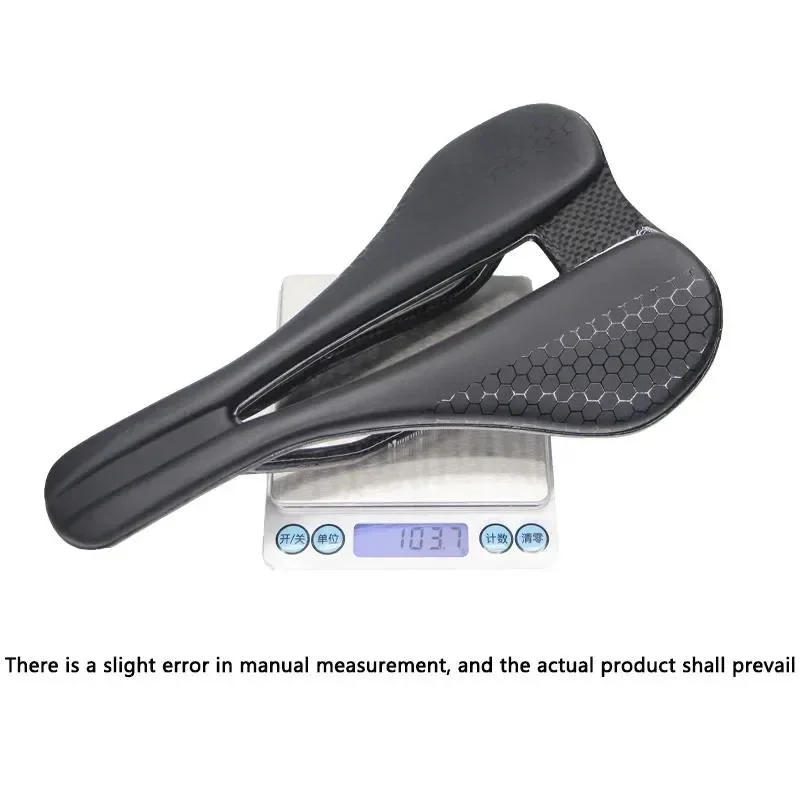 Full Carbon Fiber Saddle Pack 7D Ultra Light Weight Cushion 140mm for MTB Mountain Bicycle Road Bike Parts