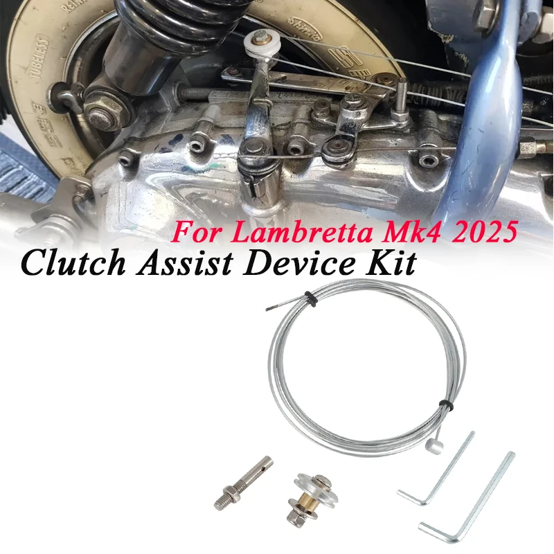 Para Lambretta 2025 Kit de dispositivo de assistência de embreagem Mk4 Novas atualizações originais Eaziclutch