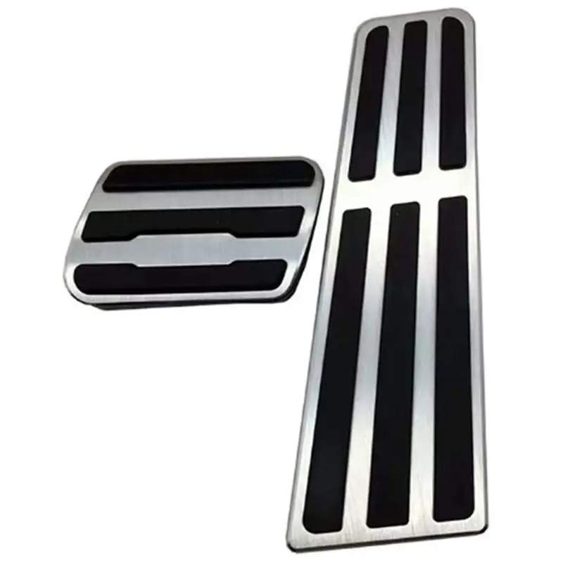 Car Accelerator Brake Pedals Cover Non-Slip Pads Spare Parts For Porsche 718 911 Panamera Taycan Boxster Cayman 987 981