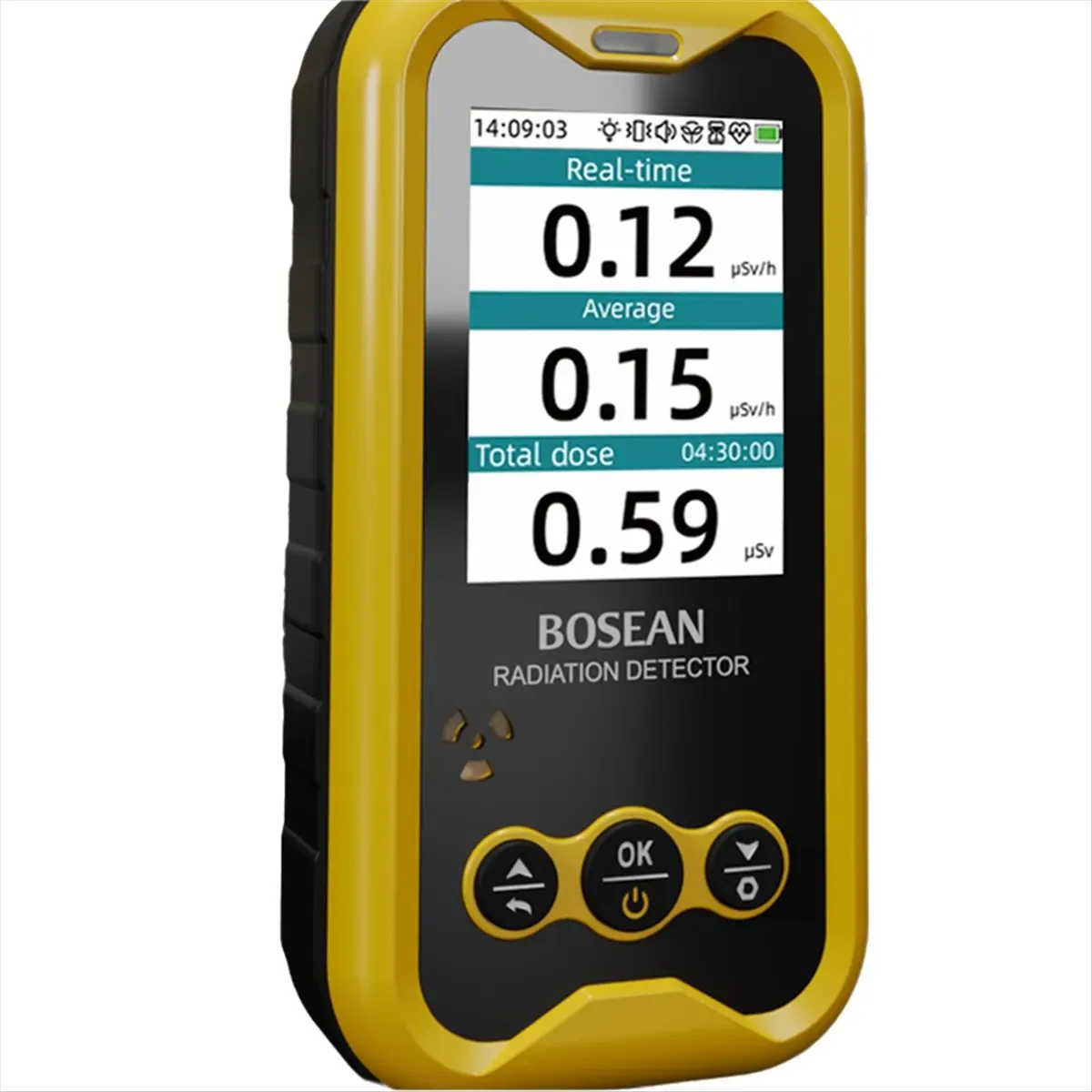 A89X  FS5000 Geiger Counter Nuclear Radiation Detector X-Ray Gamma Radioactivity Detector for Nuclear Wastewater