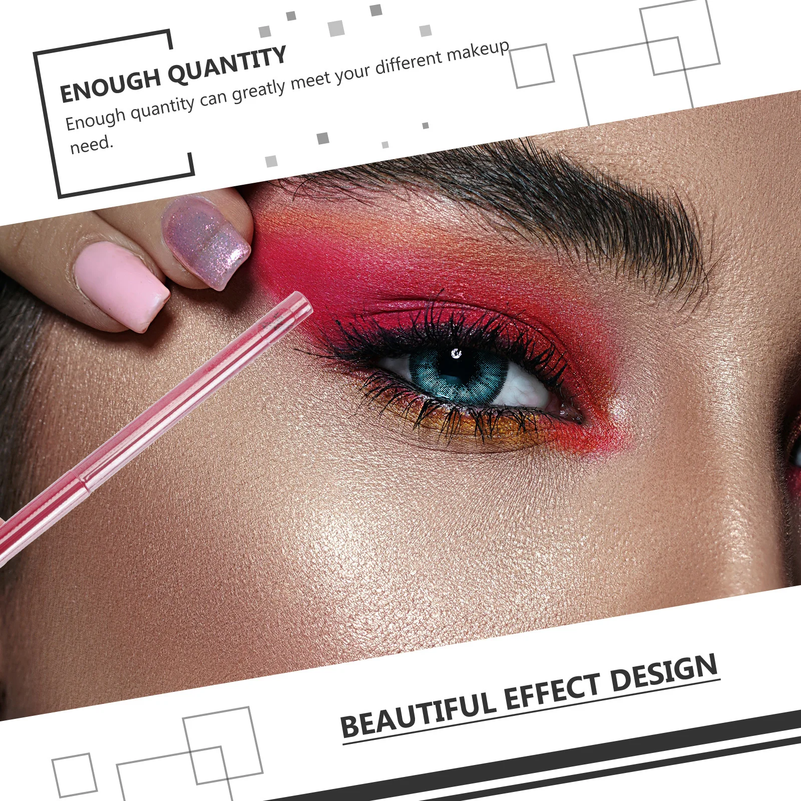 18Pcs Colorful Eyeliner Pencil Set Eye Makeup Tools Charming Cosmetics Effect Portable Eyeliner Drawing Pencils Kit for Female