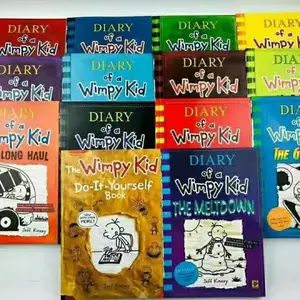 Diary of a Wimpy Kid 16 Big Shot , Children's books aged 9 10 11 12 English  books, Humor Comics & Graphic Stories 9780241454145 - AliExpress