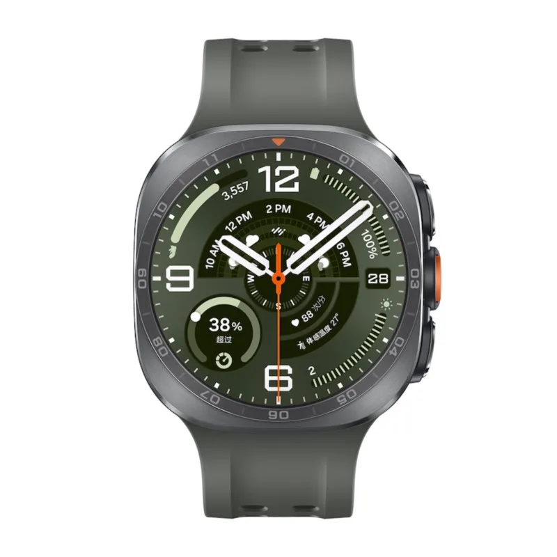 Original 1:1 For Samsung Galaxy Watch Ultra 2 Strap 47mm Sport Silicone Replacement Bracelet correa Galaxy Watch 2026 Ultra Band