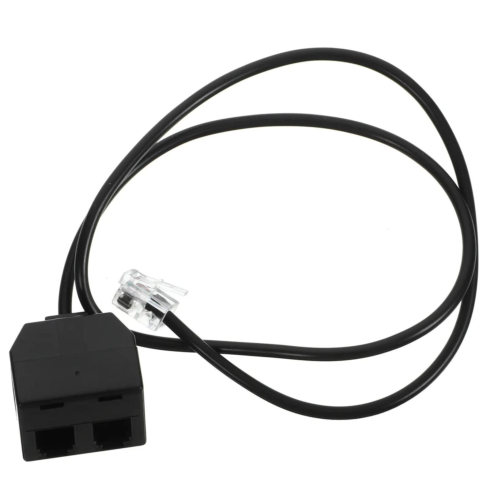 

Rj9 One Male to Two Female Telephone Adapter Cable Phone Splitter for Landline Telephone Accessories 4p4c