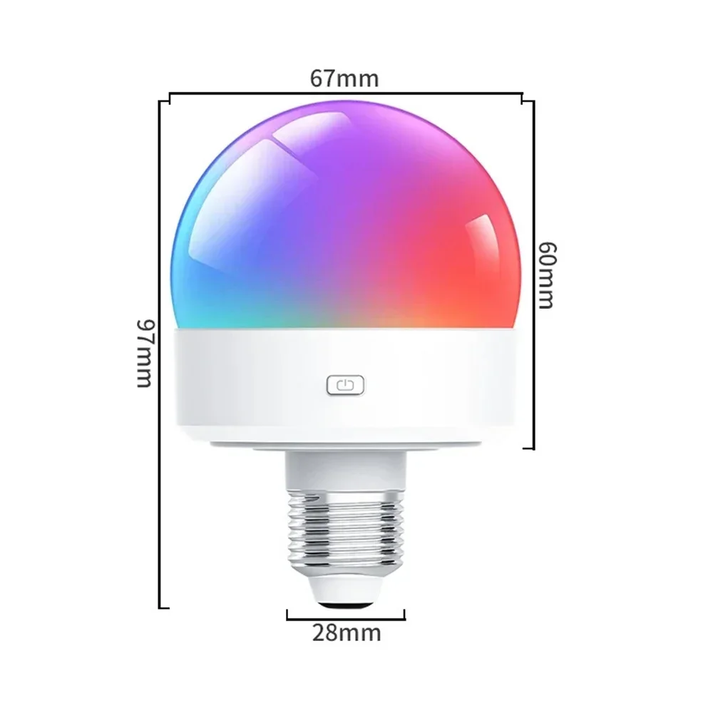 No wiring wall lamp installation