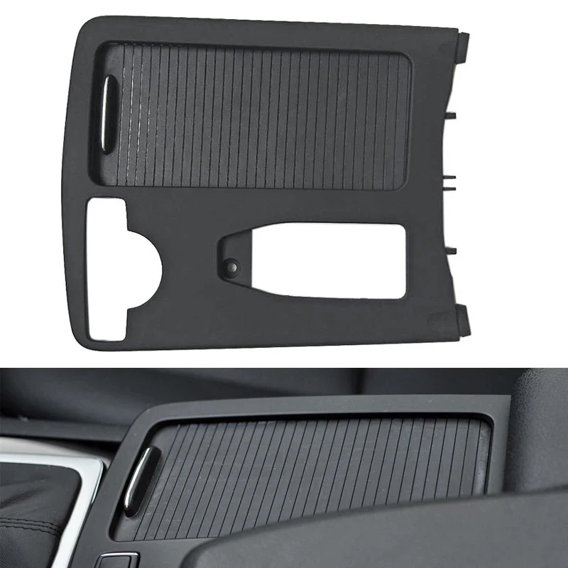 Cubierta de persiana enrollable para consola central de coche, cubierta de portavasos de agua para mercedes-benz W204, W212, 2046800107, A20468047089051