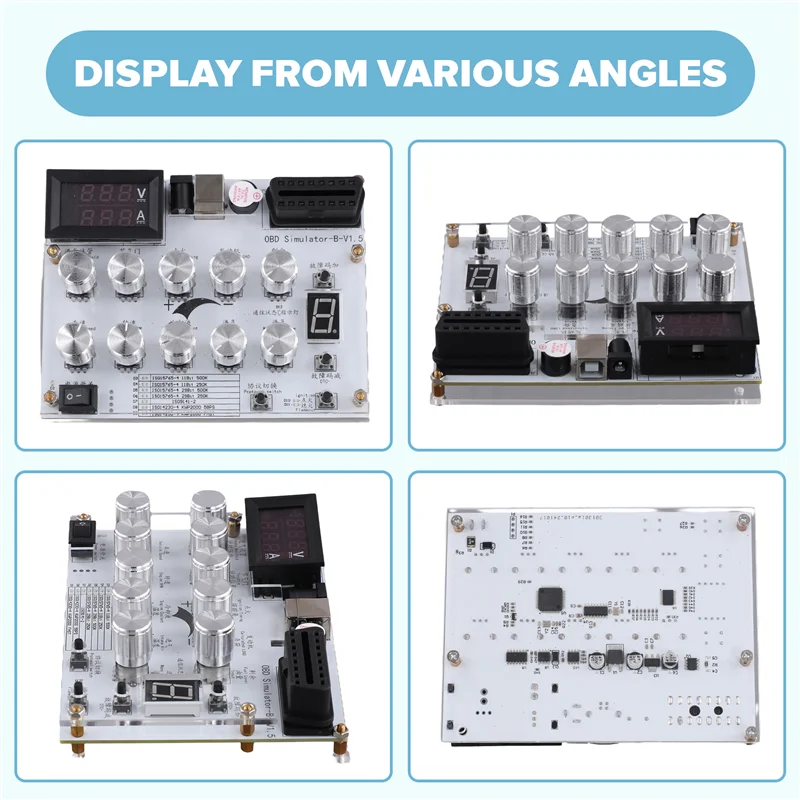 

AAAEL-OBD Симулятор без теста разработки симулятора экрана для Интернета транспортных средств