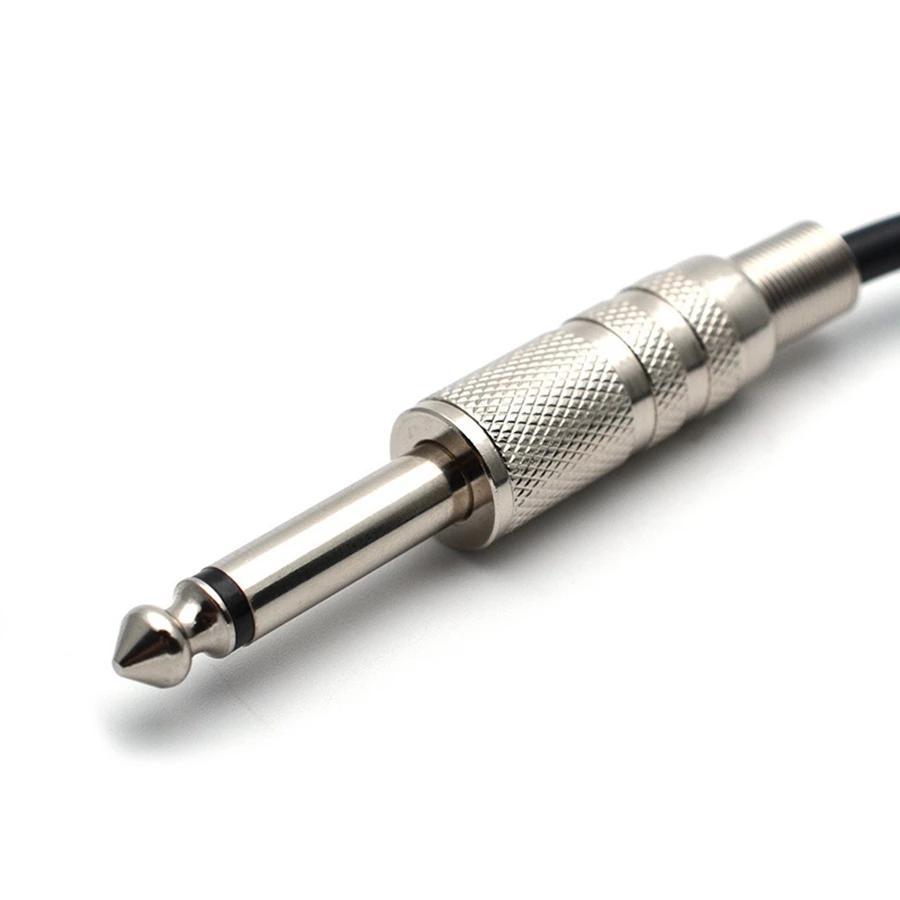 Guitar Spring Cable 6.35/6.5 Guitar Bass Audio Cable Shield Wire 5M For Connecting the Sound of the Electric Guitar HGC