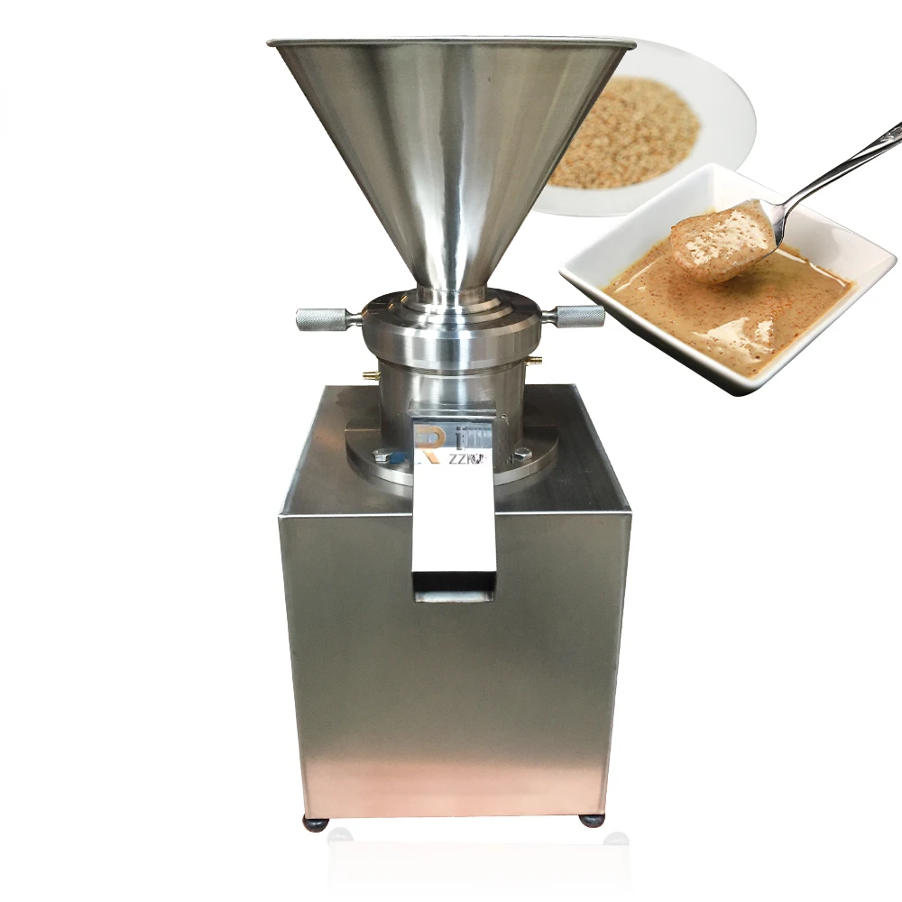 Colloid Mill Machine Tomatos Machine Sauce Peanut Butter Making Machine Cocoa Paste Grinder Colloid Mill For Grease