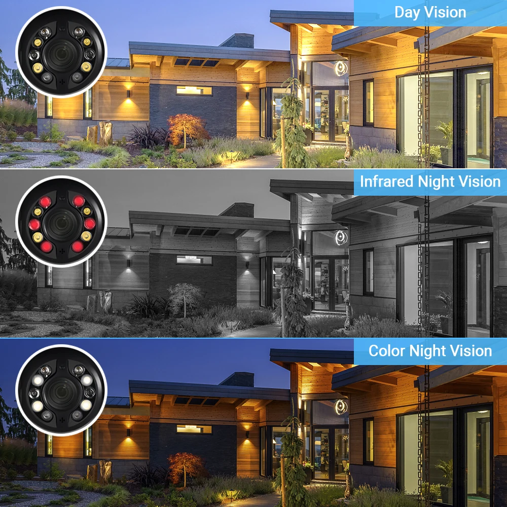 36X Zoom Wifi Camera 5MP Wireless PTZ Camera Two Way Audio AI Human Tracking IP Camera Light Alarm Surveillance CCTV iCSee