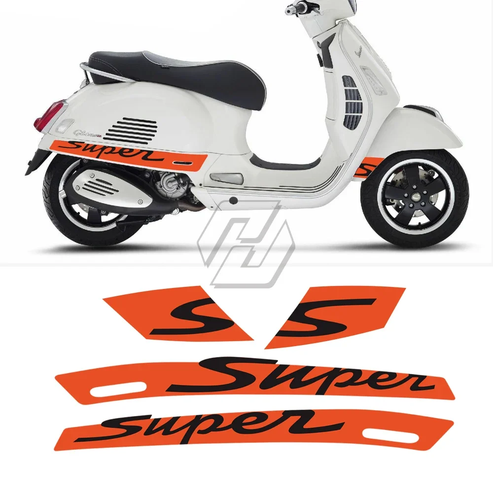 Stiker motor Decal Super untuk Vespa GTS 300 GTS300 Super Sport