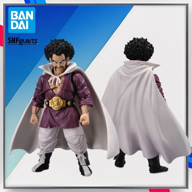 

In Stock Bandai Original S.H. Figuarts Mr. Satan Dragon Ball Z Anime Action Figure Model Toy Collection Gift