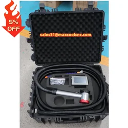 Portable 100w 300w Pulse Laser Cleaning Machine For Repairing Oil Stain Wood Paint Removing Tools Handheld Lazer Metal Cleaner