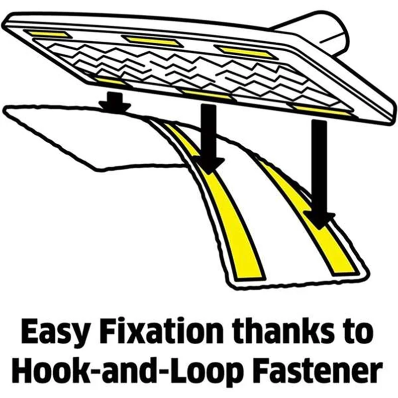 Cabeça da escova de chão pano com haste de extensão conjuntos forkarcher sc1 sc2 sc3 sc4 sc5 bocal de limpeza a vapor-A77G