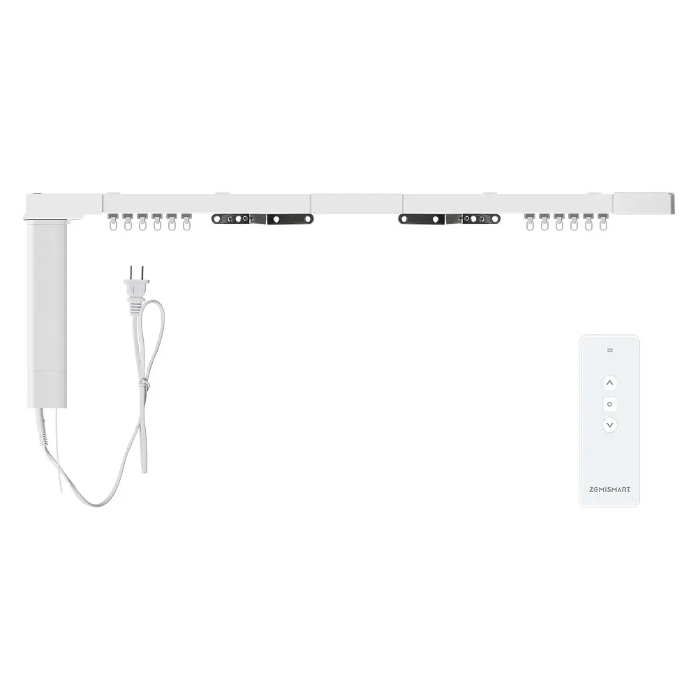 Zemismart WiFi slimme gordijnmotor Aangepaste elektrische gordijnrail met RF-afstandsbediening Werk met Tuya Alexa Echo Yandex Alice Voice - afbeelding 2