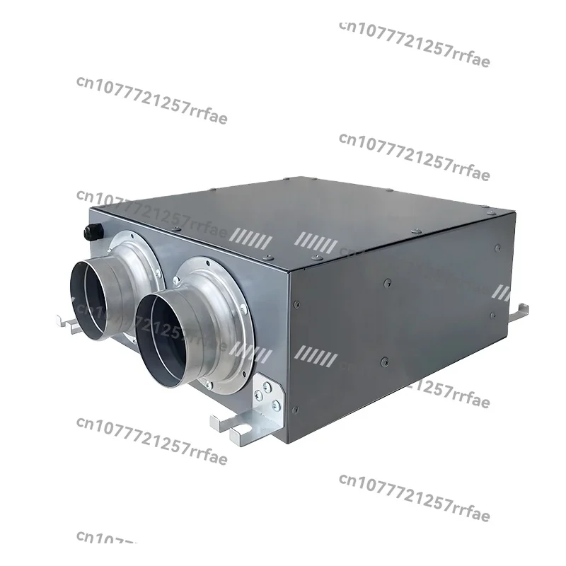 Quiet compact air duct fans for high performance and quiet operation in manufacturing plants