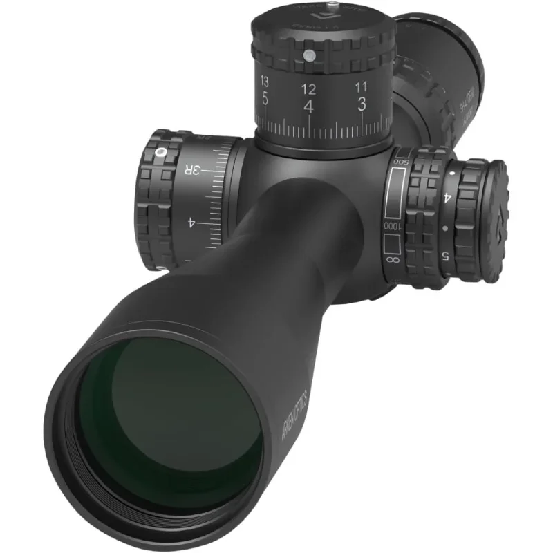 Rifle Scope FFP Illuminated Reticle with Zero Stop 34mm Tube