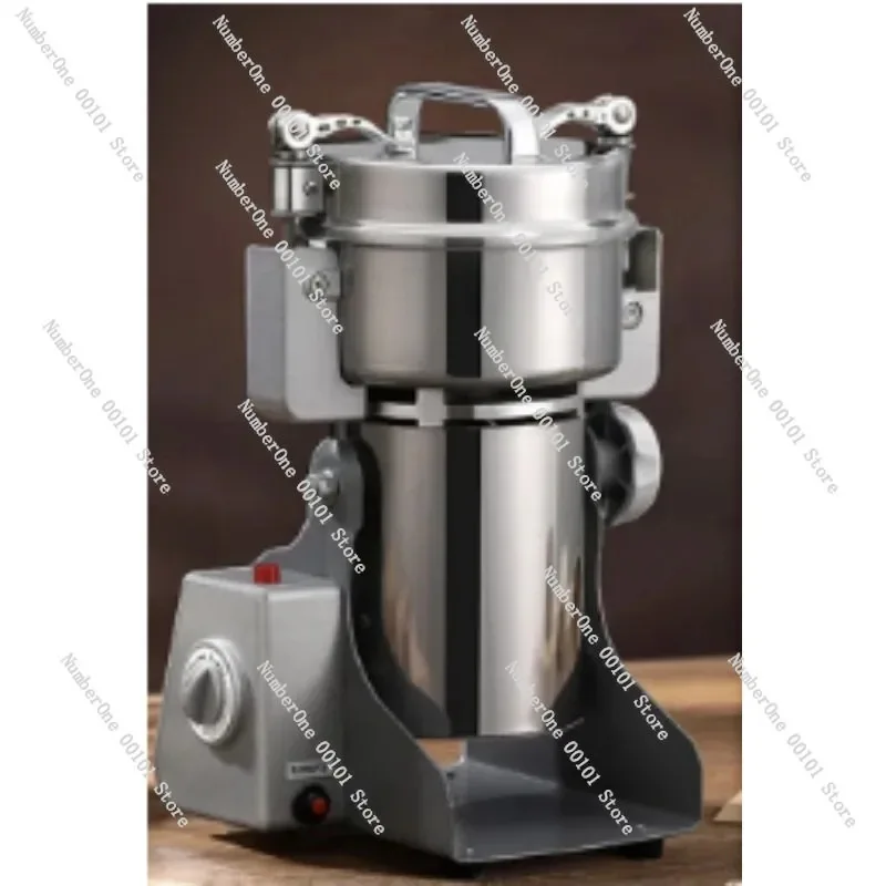 Electric Dry Wet Grinder Ultrafine Multifunctional Grain Spice Mill Portable Stainless Steel Coffee Blender for Kitchen